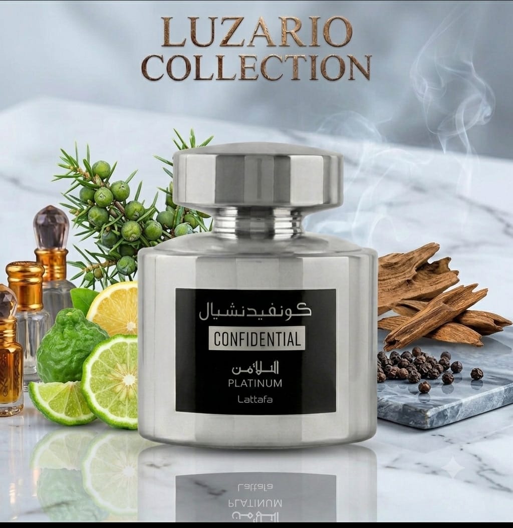 Lattafa Confidential Platinum Eau de Parfum 100ml