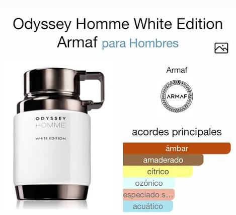 Odyssey Homme White Edition Armaf para Hombres EDP 100 ML