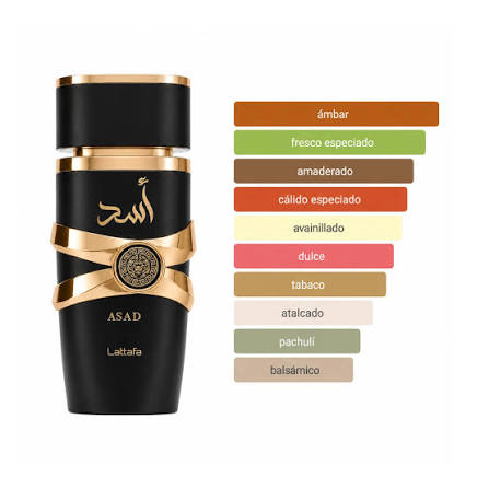 Lattafa Asad Perfume para hombre 100ml EDP